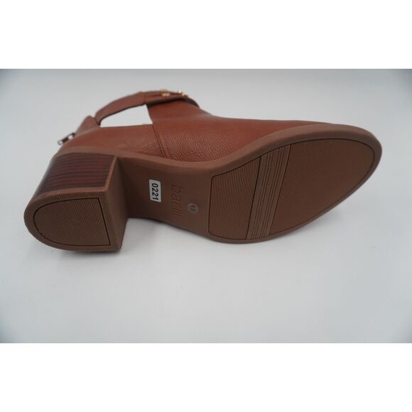 New Bar III Wiley Round Toe Women Brown Bootie Size 11 - Picture 5 of 8